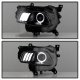 Jeep Cherokee 2014-2019 Black Projector Headlights LED Halo