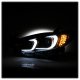 Mazda 6 2014-2017 Black LED DRL Projector Headlights