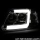 Ford Expedition 1997-2002 Projector Headlights LED DRL S2