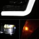 Ford F450 Super Duty 2011-2016 Black LED Low Beam Projector Headlights DRL