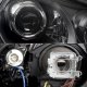 Porsche Cayenne 2003-2006 Black HID Projector Headlights LED DRL Signals