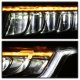 Honda Accord 2018-2020 Black LED Headlights DRL Signals