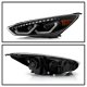 Ford Focus 2015-2018 Black LED Headlights DRL Sequential Signals