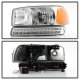 GMC Sierra 1500HD 2001-2007 Headlights LED Bumper Lights