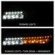 GMC Sierra 2500HD 2001-2006 Headlights LED Bumper Lights