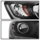 Honda Accord Sedan 2013-2015 Black Projector Headlights