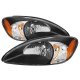 Ford Taurus 2000-2007 Black Headlights