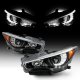 Infiniti Q50 2014-2017 Black Projector LED Headlights DRL