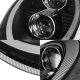 Porsche 911 997 2005-2012 Black HID Projector Headlights LED DRL