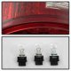 Cadillac Escalade 1999-2000 Red Clear Tail Lights