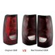 Chevy Silverado 1500HD 2003-2006 Red Smoked Tail Lights