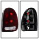 Dodge Caravan 1996-2000 Red Smoked Tail Lights