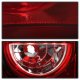 Dodge Ram 2500 2006-2009 Red Clear Tail Lights