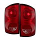 Dodge Ram 2500 2006-2009 Red Clear Tail Lights