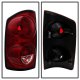 Dodge Ram 3500 2006-2009 Red Clear Tail Lights