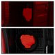 Ford F250 Super Duty 2017-2019 Red Smoked Tail Lights