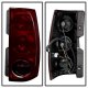 GMC Yukon Denali 2007-2014 Red Smoked Tail Lights