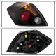 Nissan Altima Sedan 2007-2012 Black Tail Lights