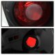 Nissan Altima Sedan 2007-2012 Black Clear Tail Lights