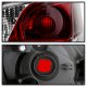 Nissan Altima Sedan 2013-2015 Red Clear Tail Lights