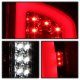 Dodge Ram 3500 2006-2009 Red Clear LED Tail Lights Tube