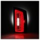 Dodge Ram 3500 2006-2009 Red Clear LED Tail Lights Tube