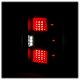 Chevy Silverado 2007-2013 Black LED Tail Lights