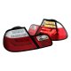 BMW 3 Series Coupe 2000-2003 Red Clear LED Tail Lights