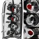 Chevy Silverado 3500 2003-2006 Black Smoked Tail Lights