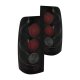 Chevy Silverado 2500HD 2003-2006 Black Smoked Tail Lights