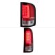 Chevy Silverado 2500HD 2007-2014 Red Clear LED Tail Lights