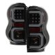 Dodge Durango 2004-2009 Black Smoked LED Tail Lights