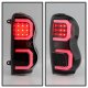 Dodge Durango 2004-2009 Black Smoked LED Tail Lights