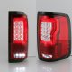 Ford F150 2004-2008 Red Clear LED Tail Lights