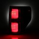 Ford F150 2009-2014 Red Clear LED Tail Lights