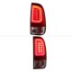 Ford F150 1997-2003 Red Clear LED Tail Lights Tube