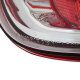 Ford F350 Super Duty 1999-2007 Red Clear LED Tail Lights Tube