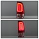 Ford F250 Super Duty 2008-2016 Red Clear LED Tail Lights