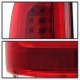 Ford F250 Super Duty 2008-2016 Red Clear LED Tail Lights