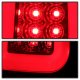 Ford F250 Super Duty 2008-2016 Red Clear LED Tail Lights