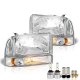 Ford F250 1999-2004 LED Headlight Bulbs Set Complete Kit