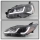 Toyota Camry 2015-2017 Black LED DRL Projector Headlights S1