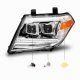 Nissan Frontier 2009-2020 Projector Headlights LED DRL Switchback Signals