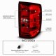 Chevy Silverado 1500 2014-2018 Replacement Tail Lights