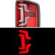 Chevy Silverado 1500 2014-2018 Red Clear LED Tail Lights