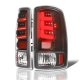 GMC Yukon Denali 2001-2006 Black LED Tail Lights