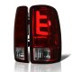 Chevy Suburban 2000-2006 Red Smoked LED Tail Lights