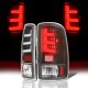 GMC Yukon Denali 2001-2006 Black LED Tail Lights