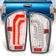 Toyota Tacoma 2016-2023 Clear LED Tail Lights Sequential Signals J3