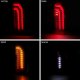Toyota Tacoma 2016-2023 Clear LED Tail Lights Sequential Signals J3